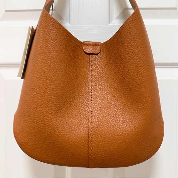 Antik Kraft Slouchy Tote in Camel Tan Vegan Leather NWT - Picture 3 of 12